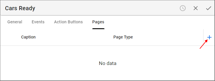 Add Pages button