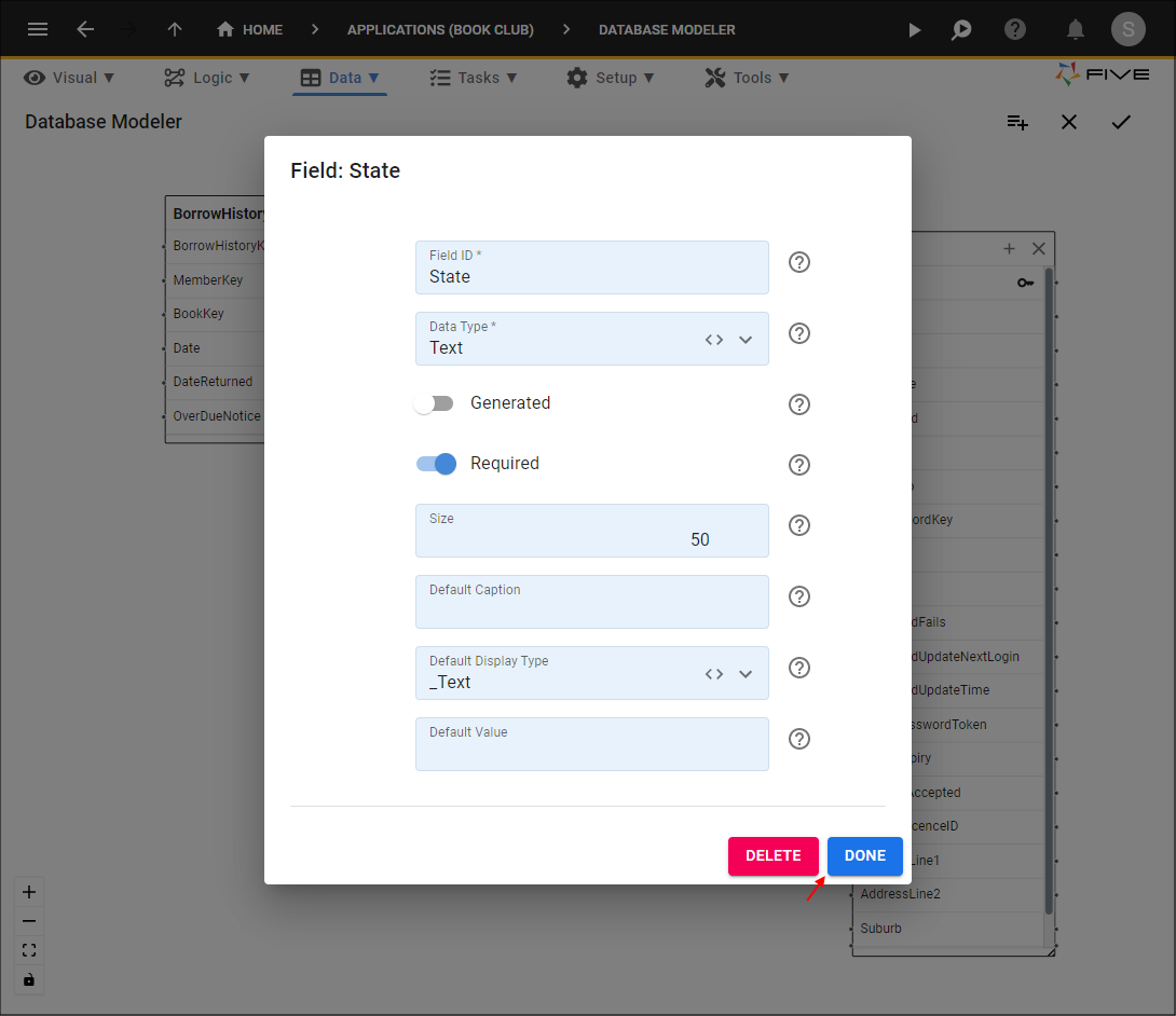 Add the State Field