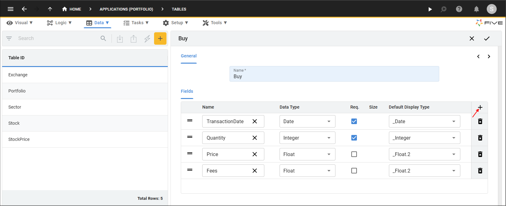 Add the Fees Field