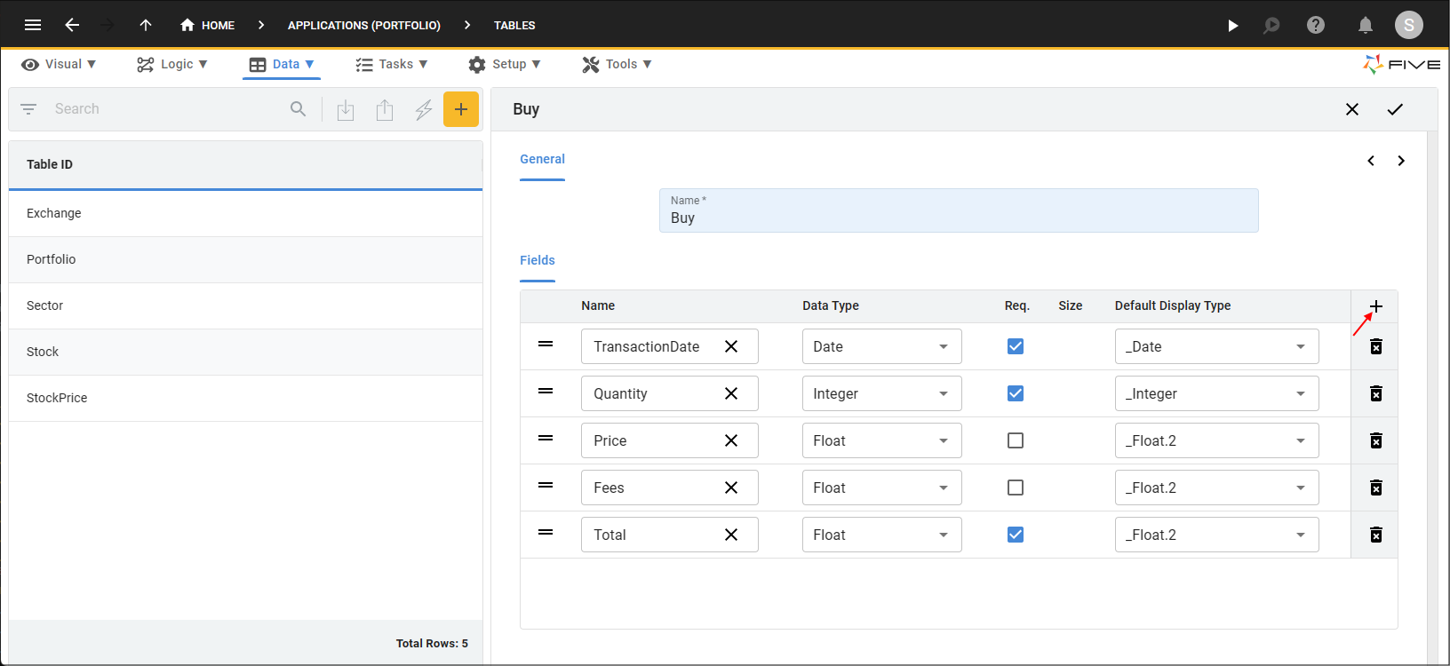 Add the Total Field