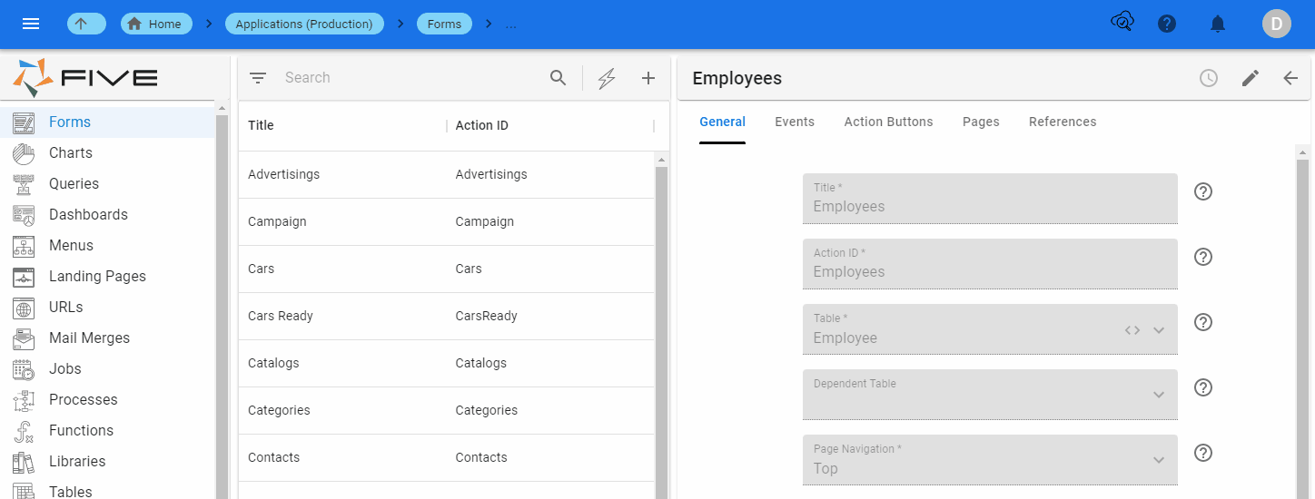 Edit a Form Record