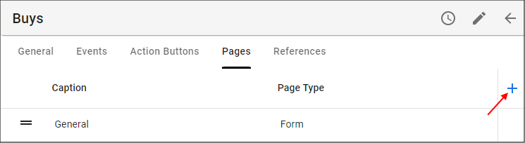 Add Pages Button