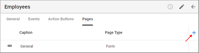 Add Pages Button