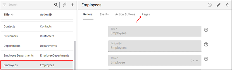 Edit the Employees Record to Add the Join Page