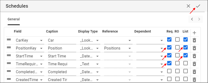 Select Checkboxes and Save the Form