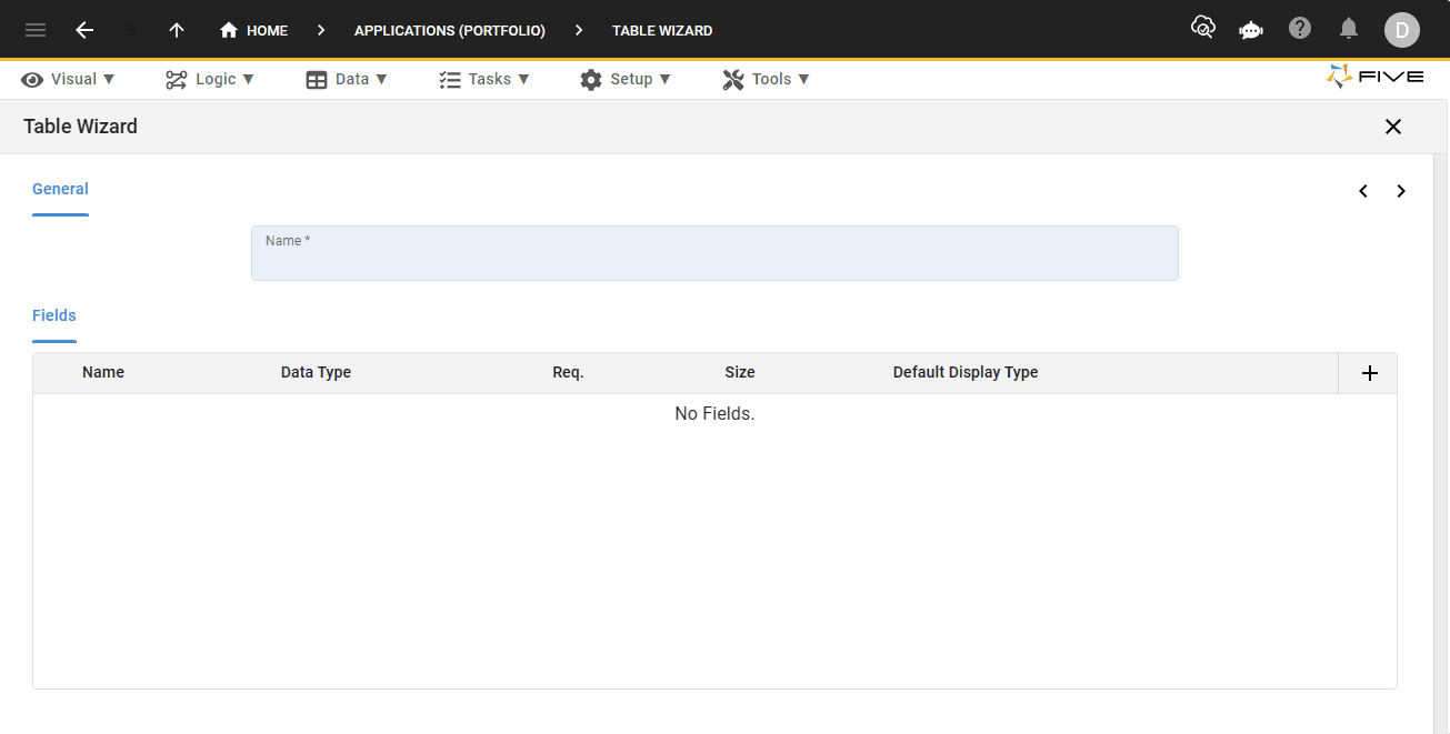 Navigate to the Table Record