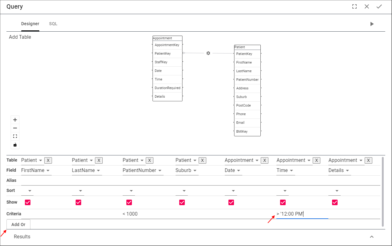 Add an AND Condition across Multiple Tables