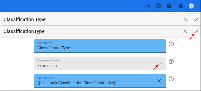 Add an Expression Parameter