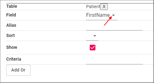 Field Lookup