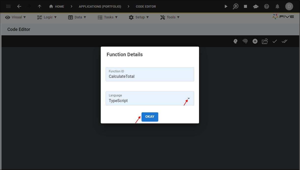 Add the CalculateTotal function