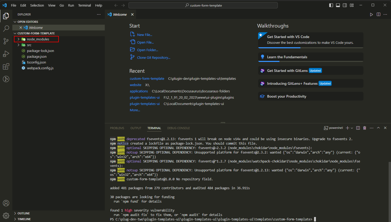 node_modules Folder