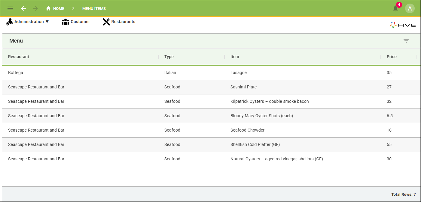 Edited field widths