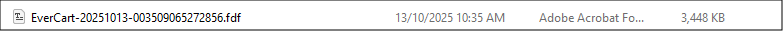 FDF file