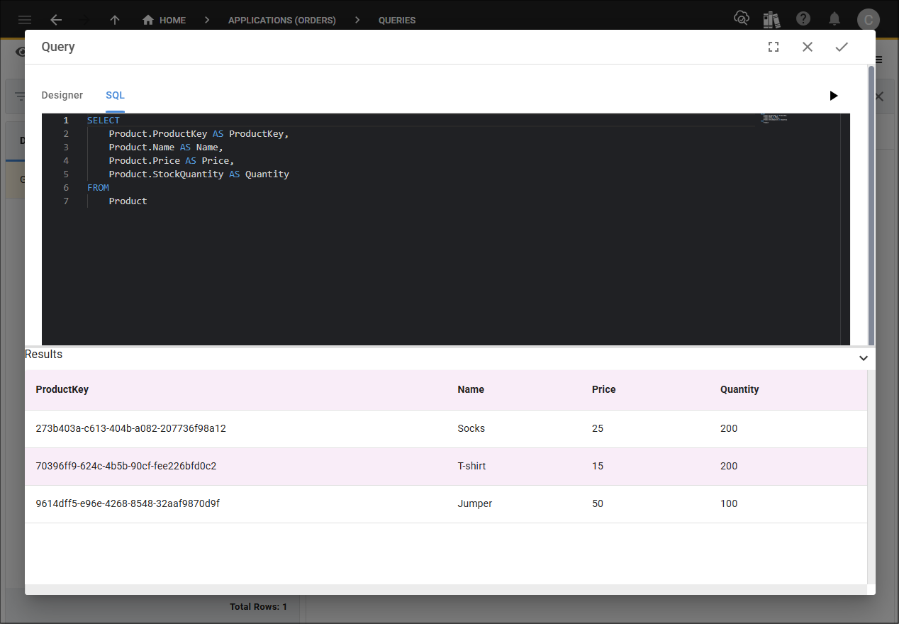 GetProductPrice query
