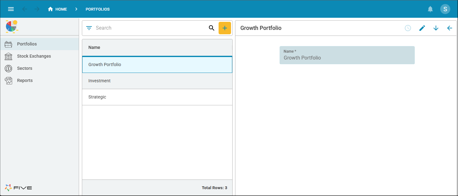 Boston user interface