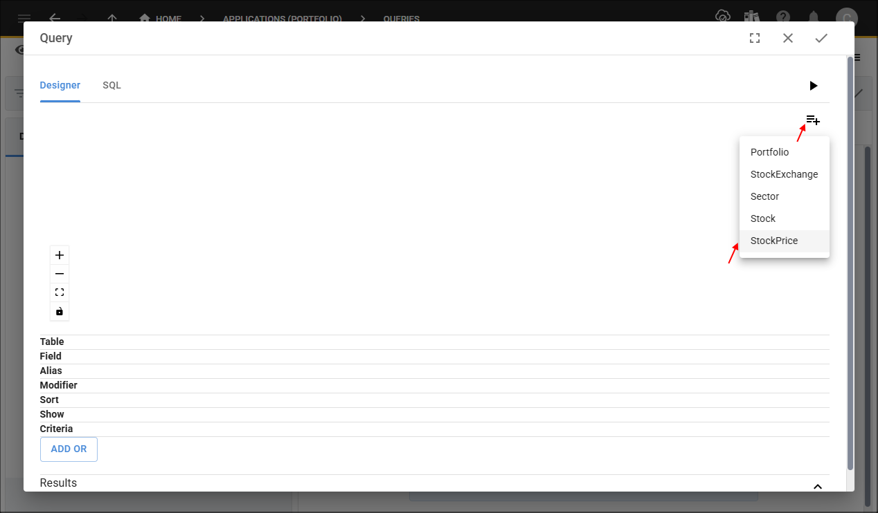 Add StockPrice table