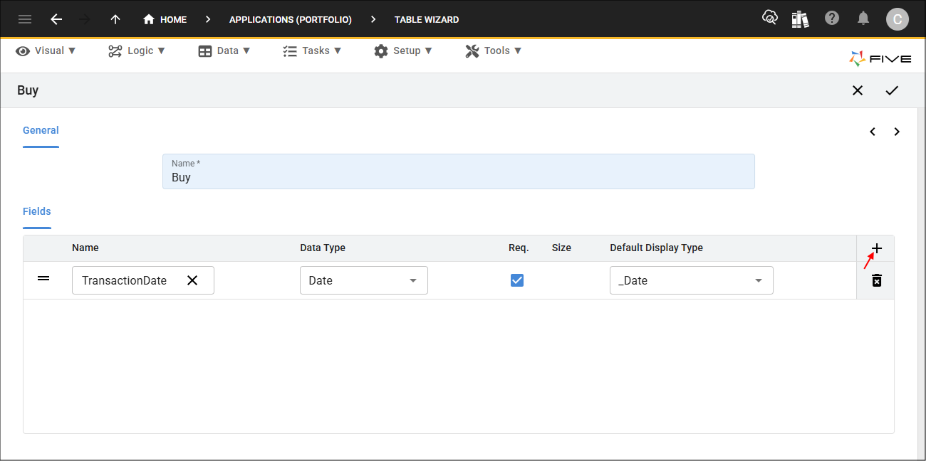 Add TransactionDate field