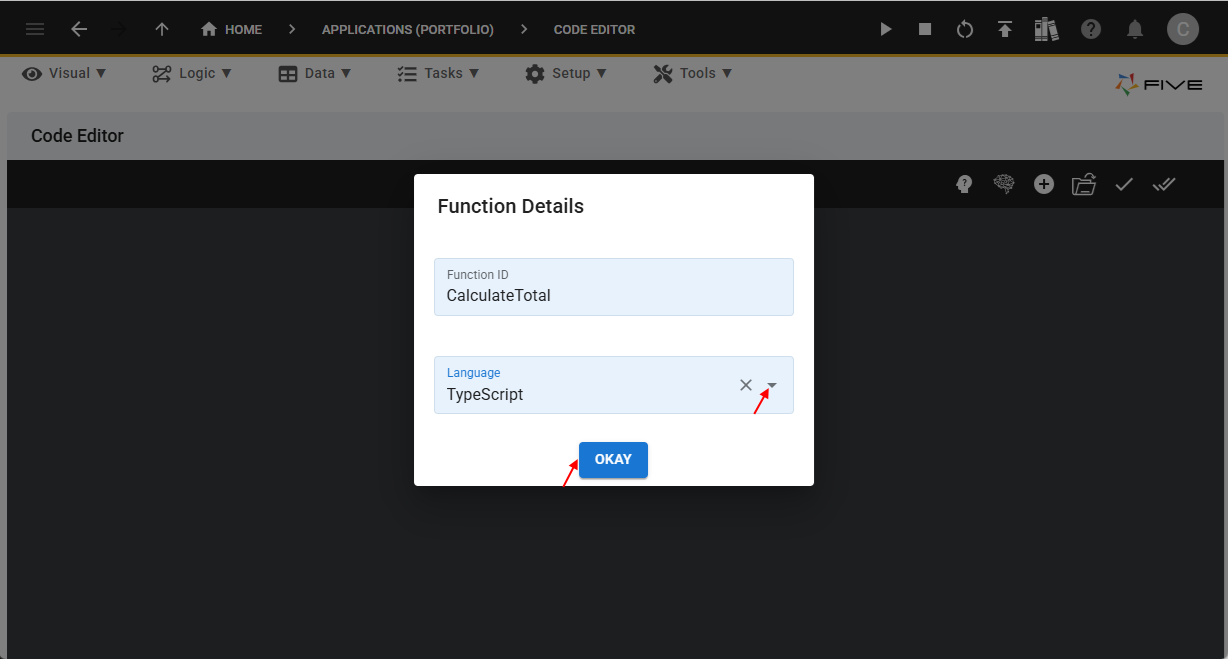 Add the CalculateTotal function