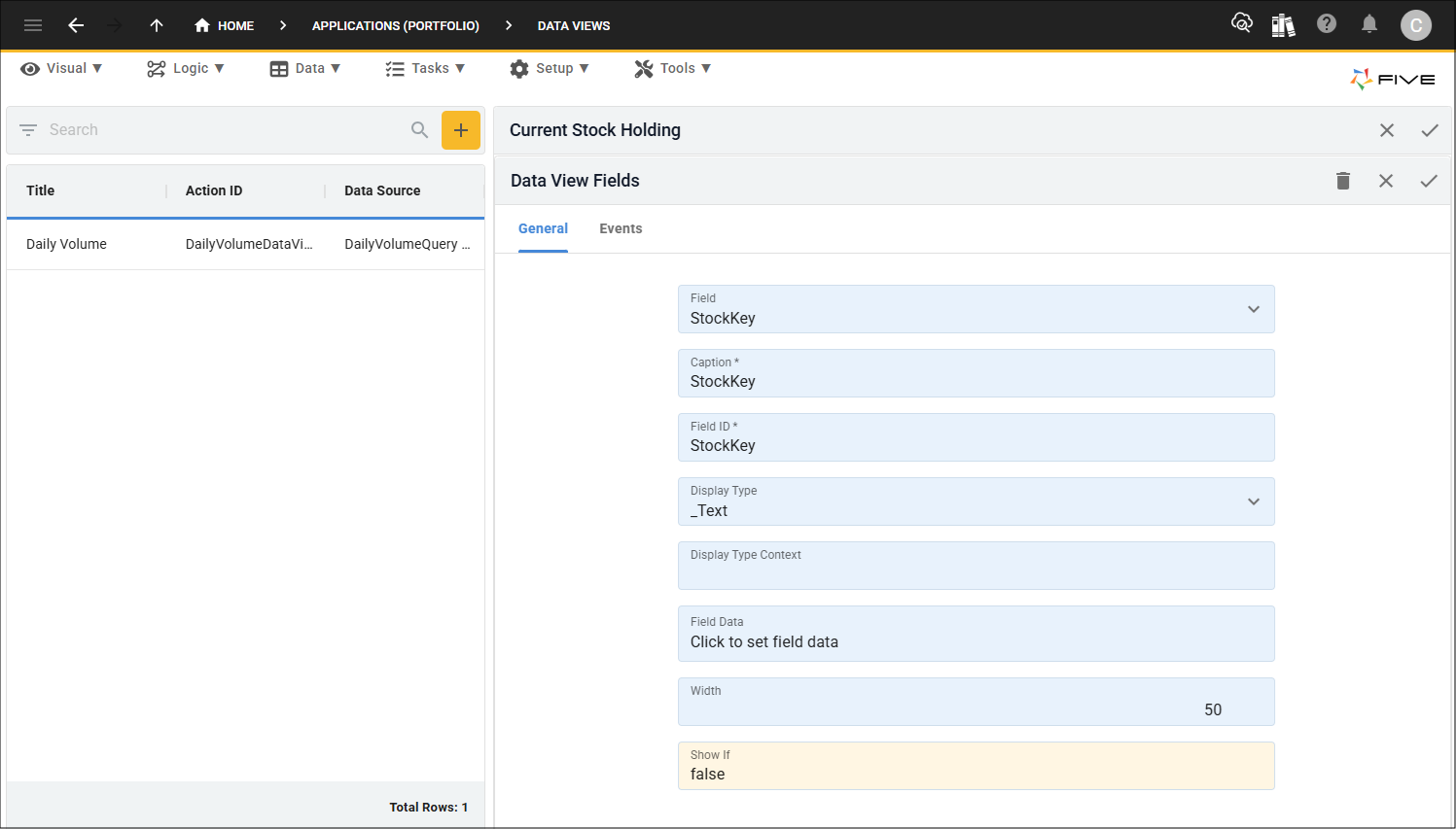 Edit StockKey record