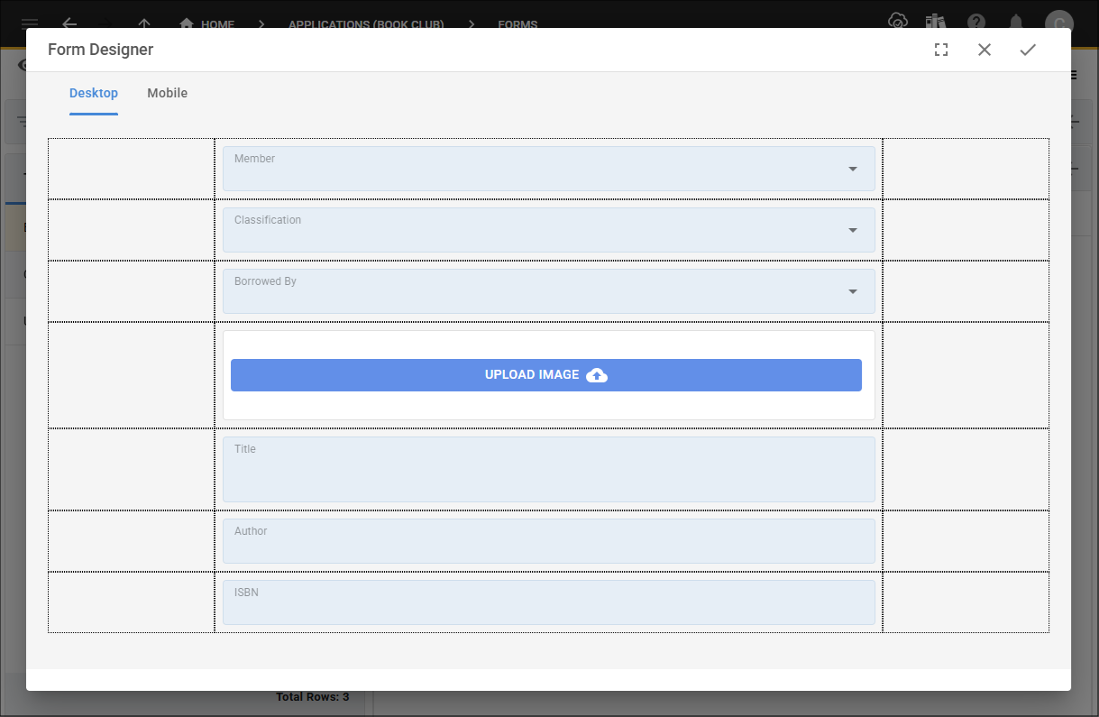 Drag Classification field