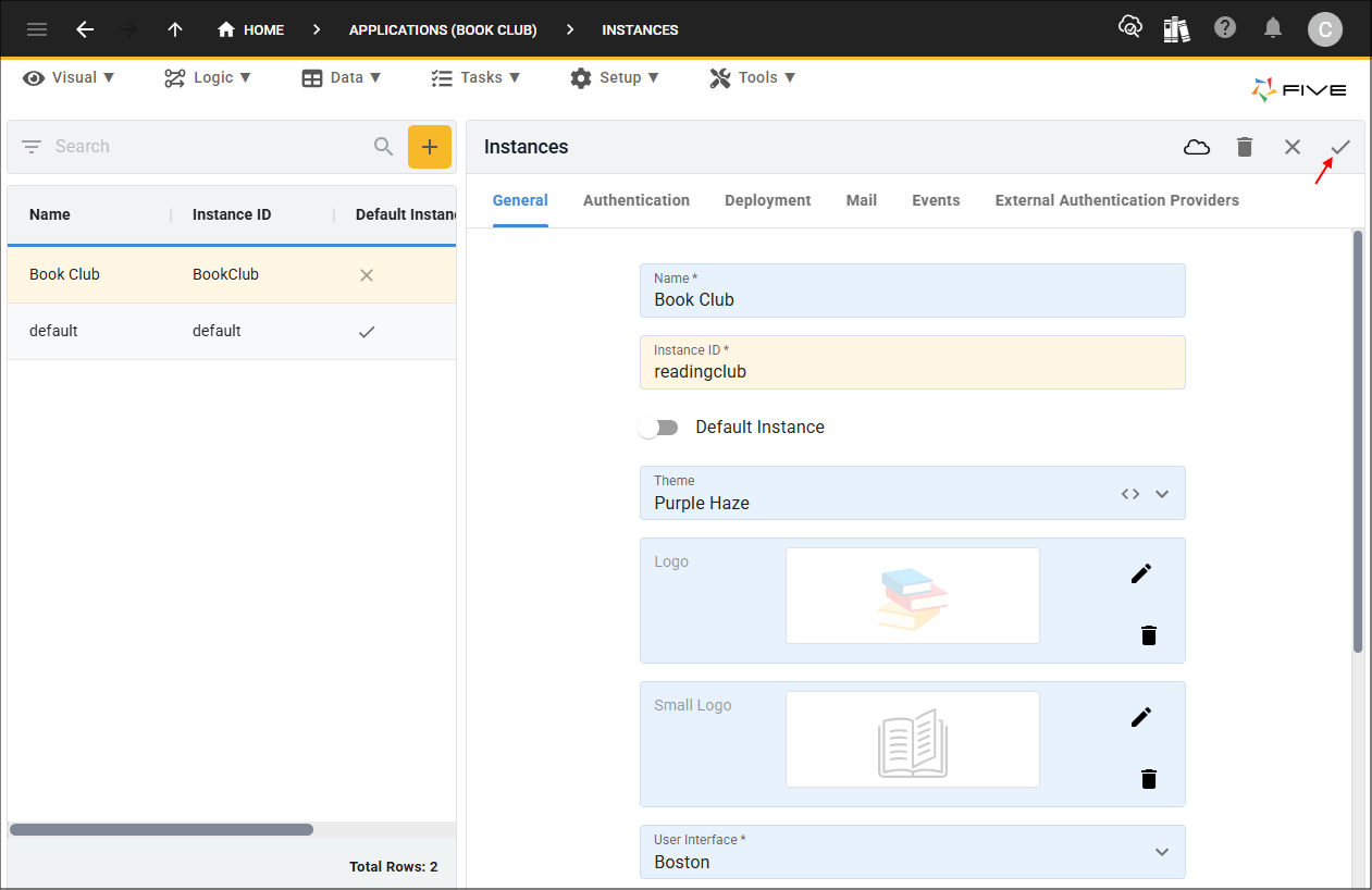 Edit instance ID