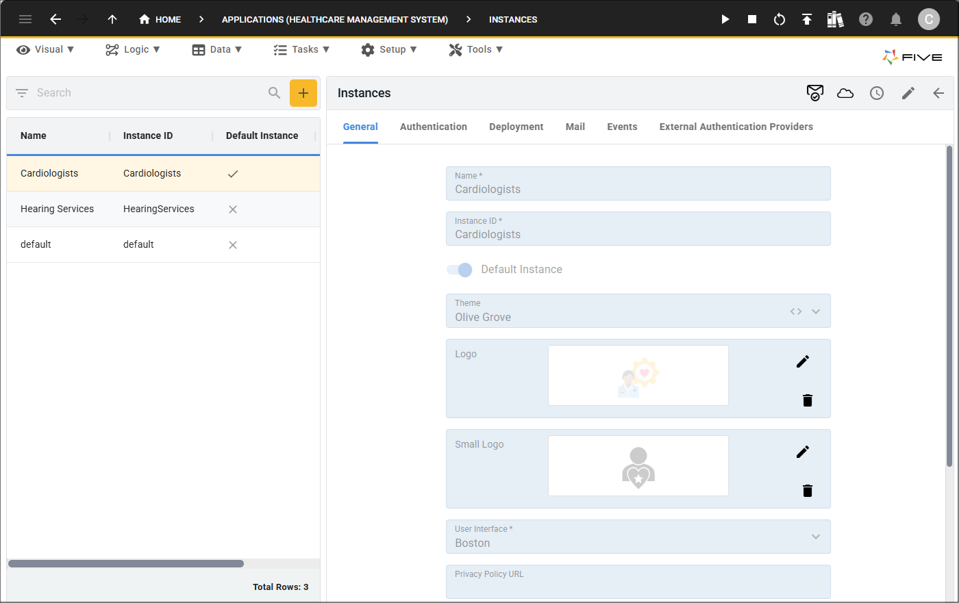 Instance record