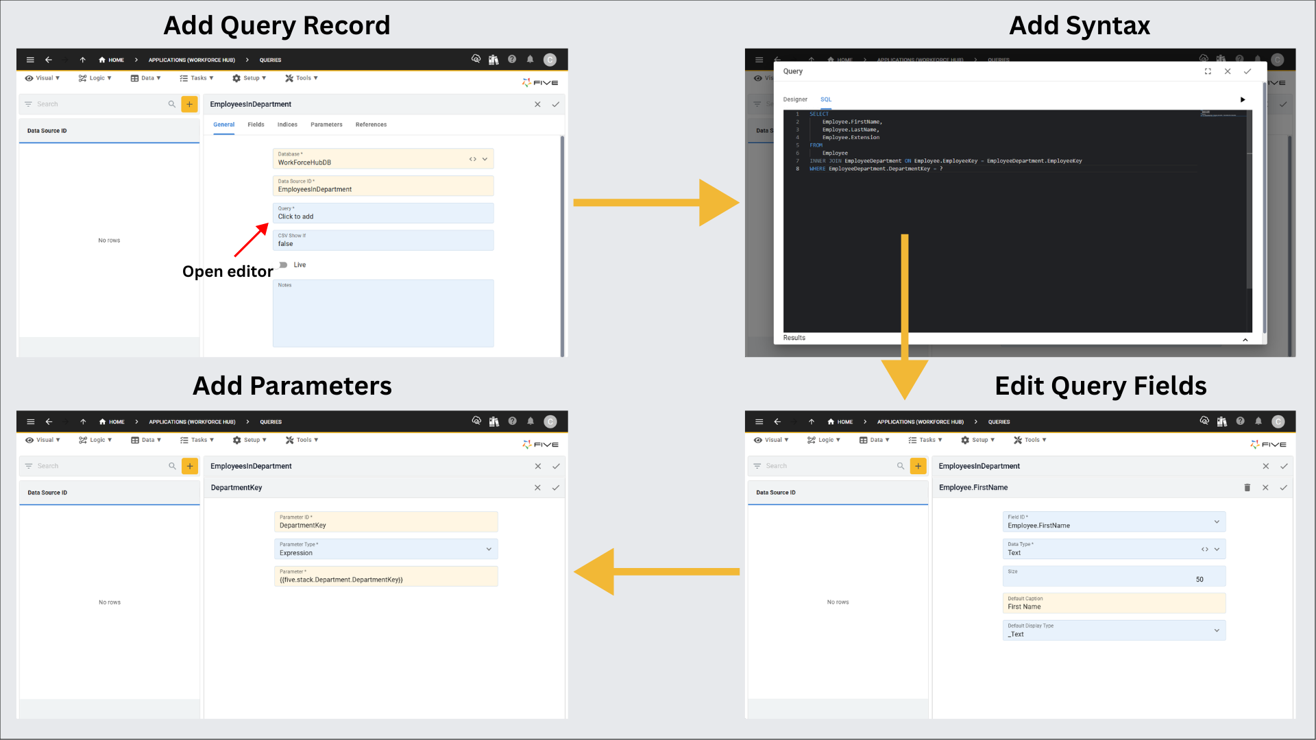 Query workflow