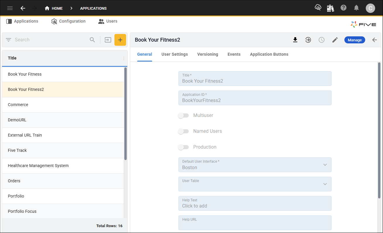 Development application