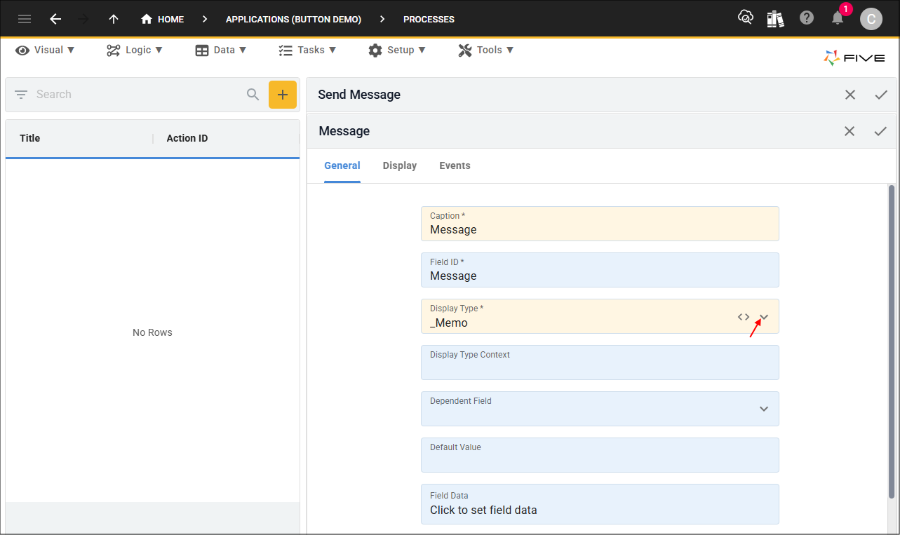 Add Message field