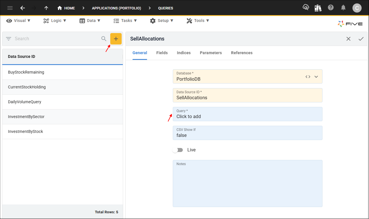 Add SellAllocations query