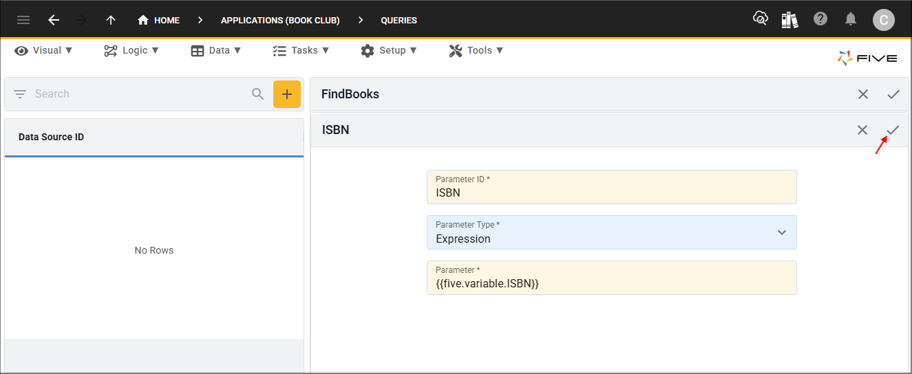 Add ISBN parameter