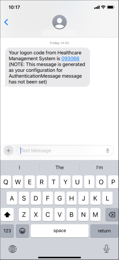 Authentication Email template not configured