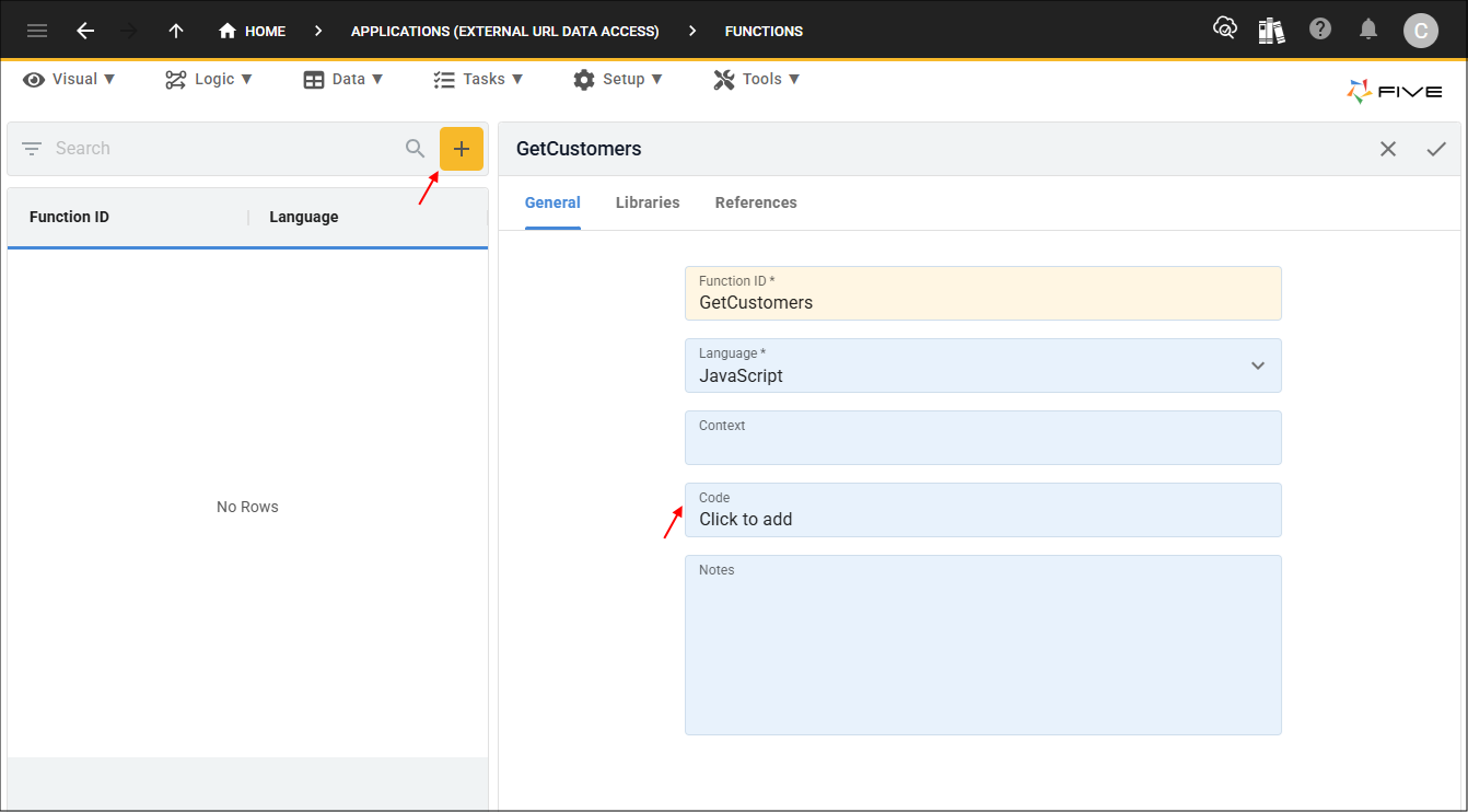 Add GetCustomers function