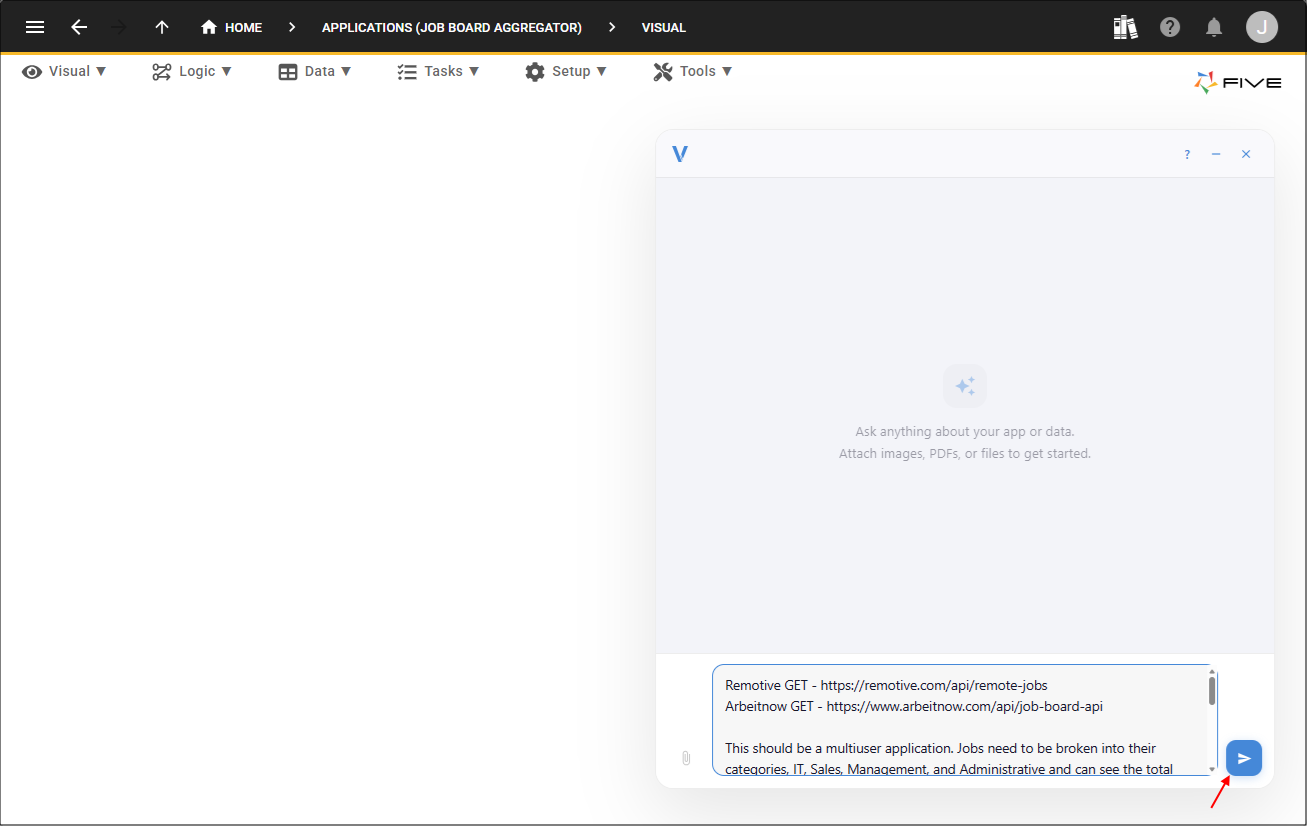 API prompt