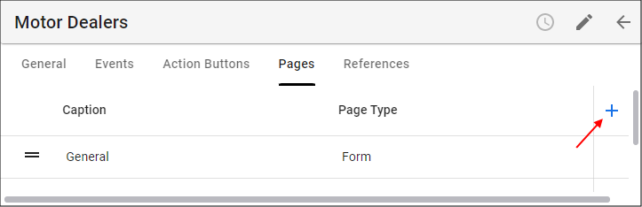 Add Pages button